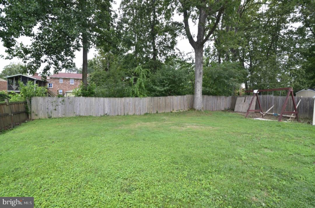 4144 Addison Road Fairfax, VA 22030 - Photo 12 of 14 Fully fenced Backyard