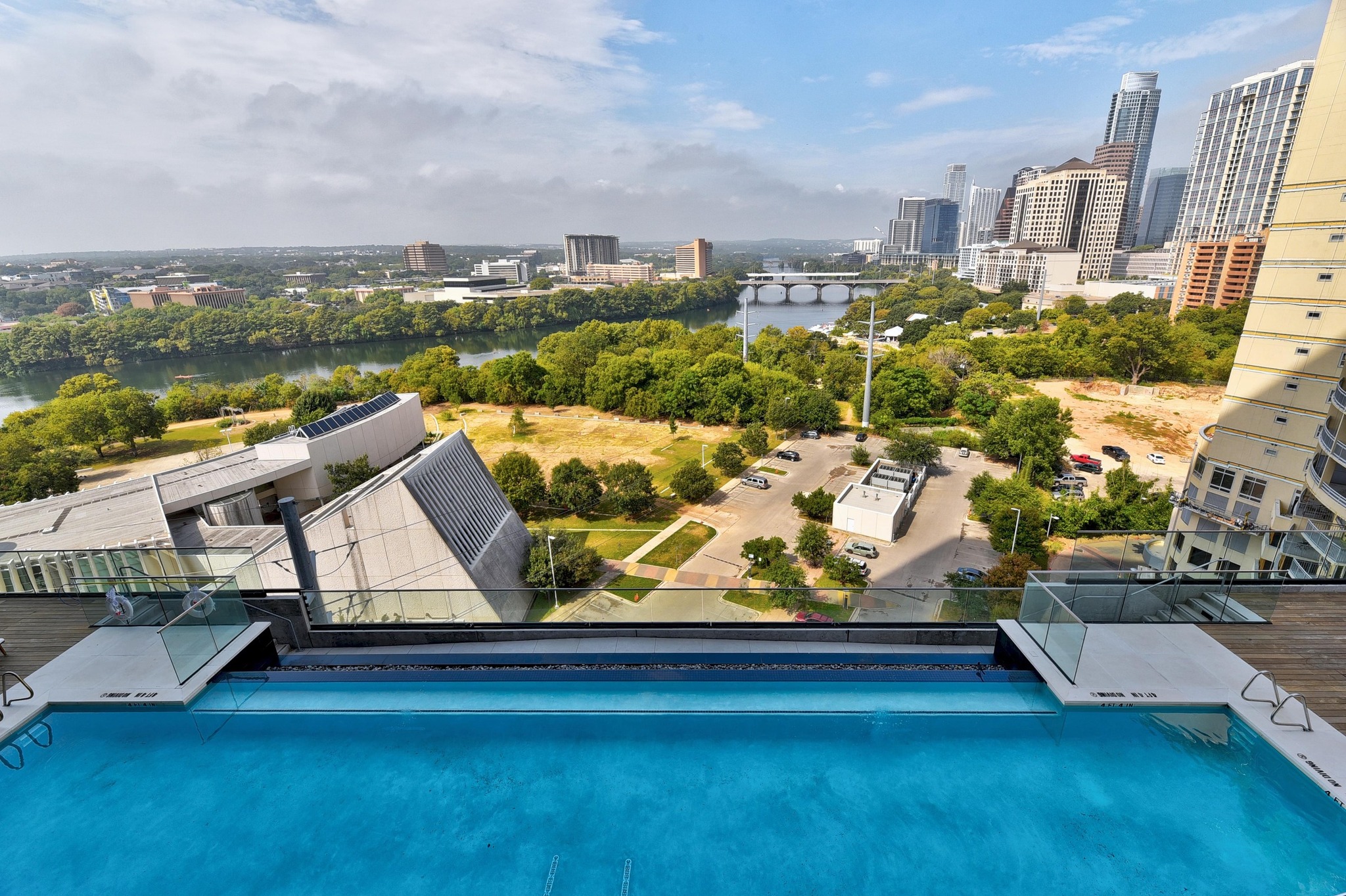 70 Rainey Street, Unit 1303 Austin, TX 78701 - Photo 18 of 31 Infinity pool edge overlooking downtown!