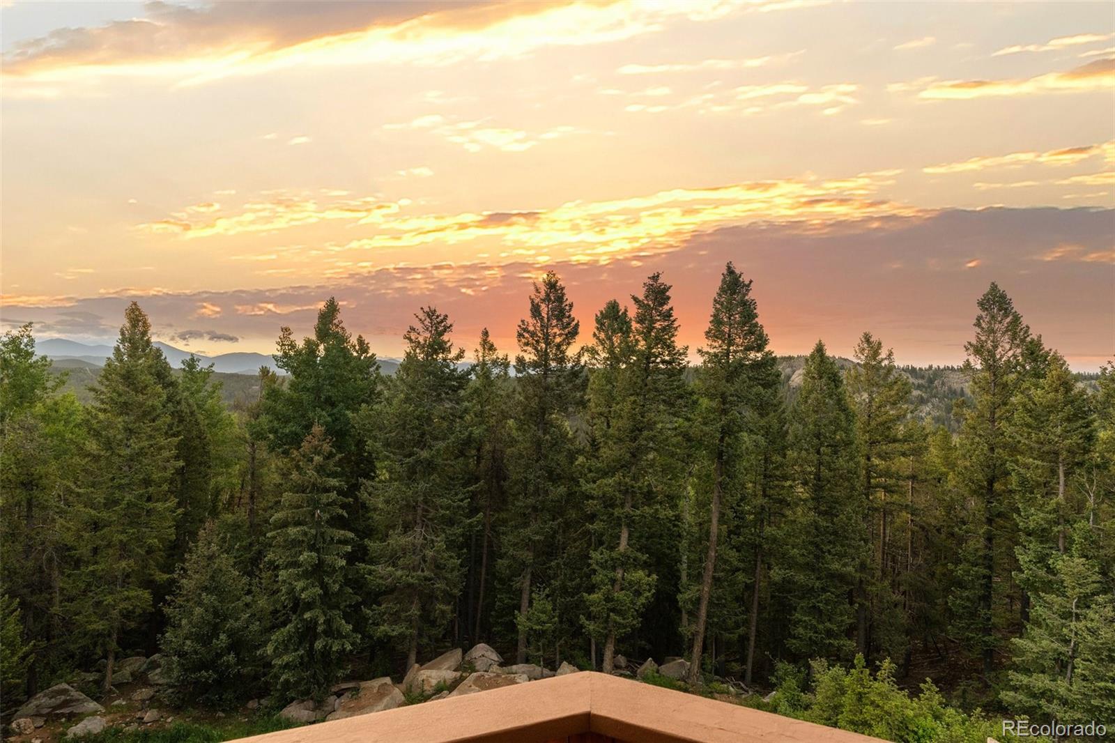 10248 Christopher Drive Conifer, CO 80433 - Photo 40 of 40 a view of a city with lots of trees