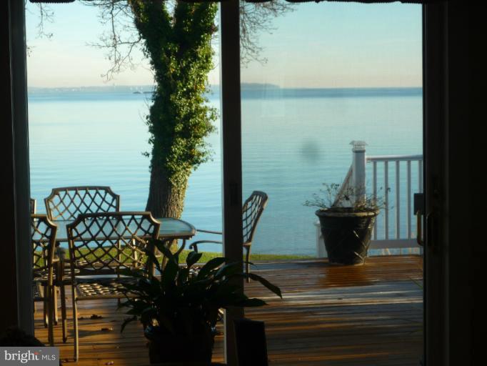 8563 Bay Road Pasadena, MD 21122 - Photo 21 of 25 Looking through the sliding door what a view.