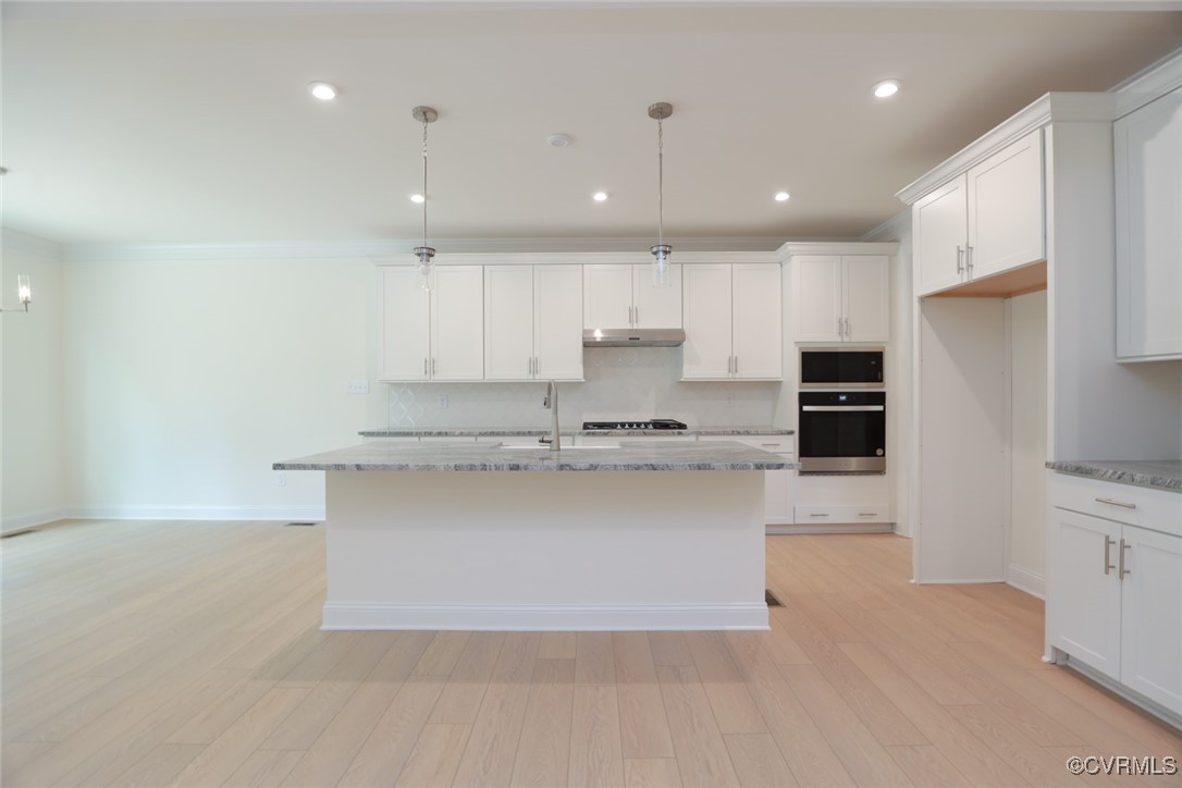 8512 Freebridge Road Chesterfield, VA 23832 - Photo 6 of 36 Kitchen features granite countertops, island, butl