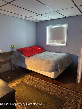 a room with furniture