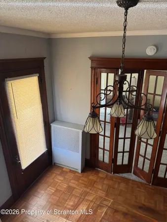 a view of front door