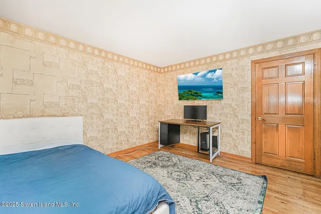 a room with furniture and a window