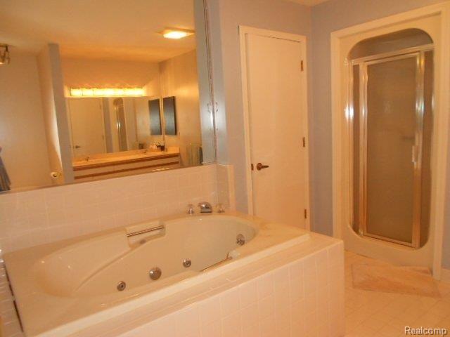 875 GreenView Court, Unit 60 Rochester, MI 48307 - Photo 7 of 17 Jacuzzi tub & shower