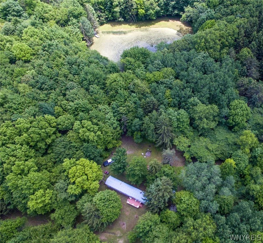417 Snyder Road Lyndon, NY 14727 - Photo 1 of 1 Aerial view of property