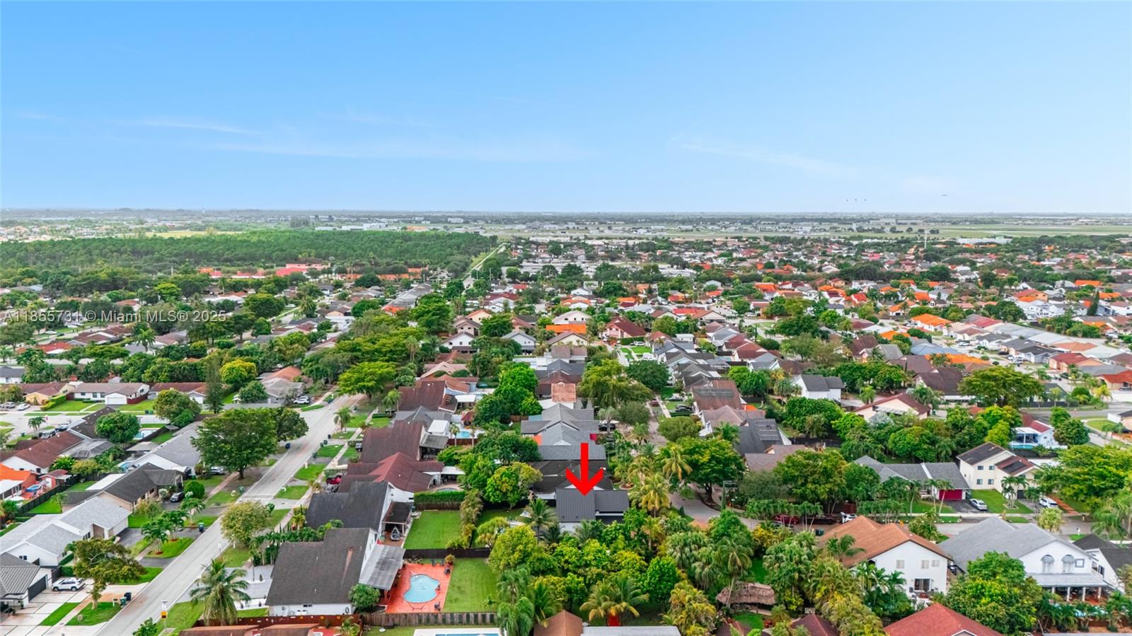 10723 Southwest 142nd Court Miami, FL 33186 - Photo 54 of 54 an aerial view of residential houses with city view