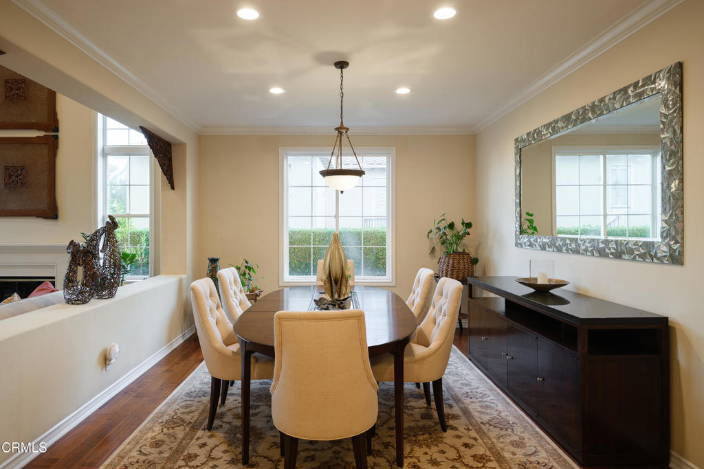 3921 Chapman Court Altadena, CA 91001 - Photo 15 of 64 a dining room with furniture window and wooden floor