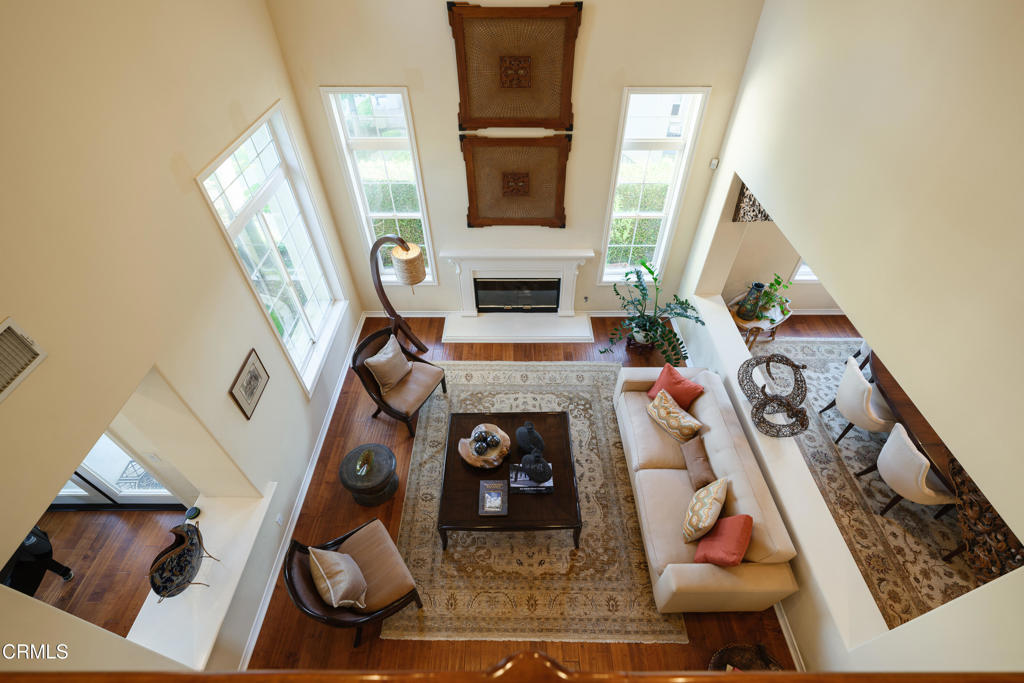 3921 Chapman Court Altadena, CA 91001 - Photo 29 of 64 a living room with furniture and a fireplace