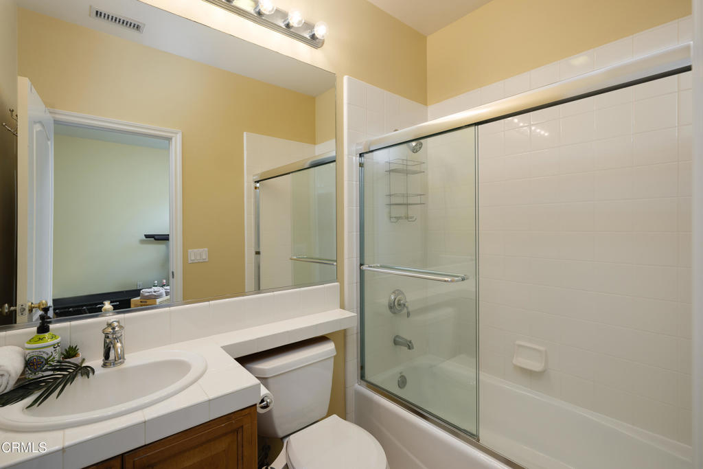 3921 Chapman Court Altadena, CA 91001 - Photo 33 of 64 a bathroom with a sink toilet and shower