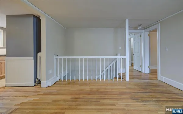 a view of a balcony