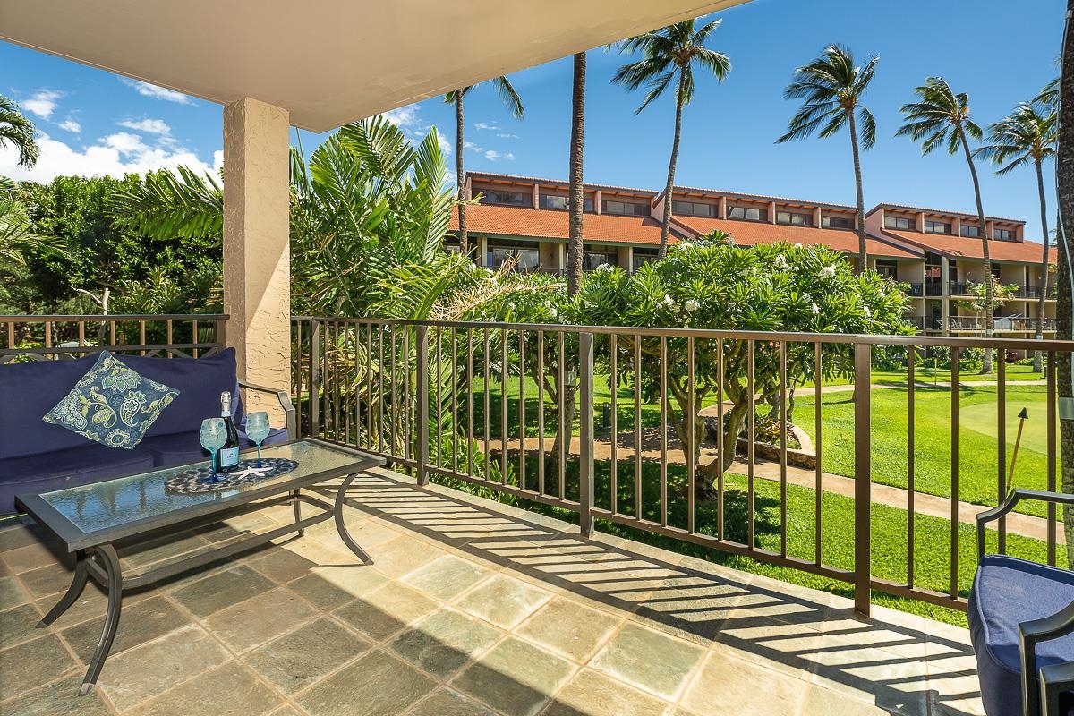 940 South Kihei Road, Unit B204 Kihei, HI 96753 - Photo 24 of 30 a view of a bench in balcony
