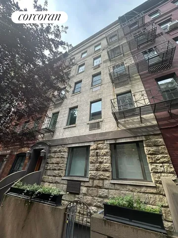 a front view of a building