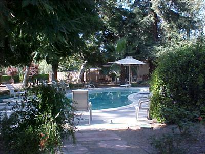 9998 Creek Road Oak View, CA 93022 - Photo 4 of 10 a garden view with a seating space