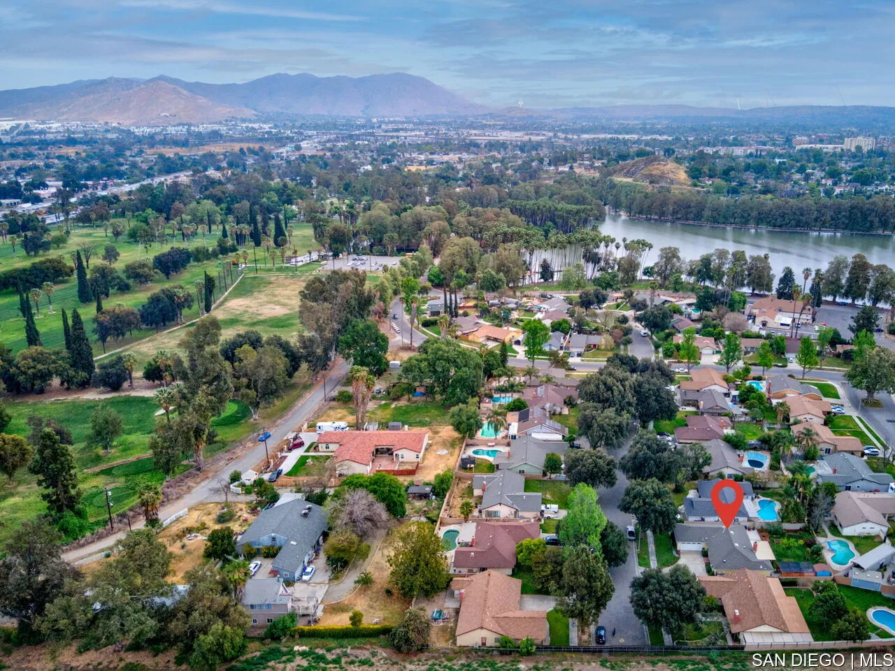 4700 Circle Lazy J Road Riverside, CA 92501 - Photo 23 of 24 a view of a city with mountains in the background