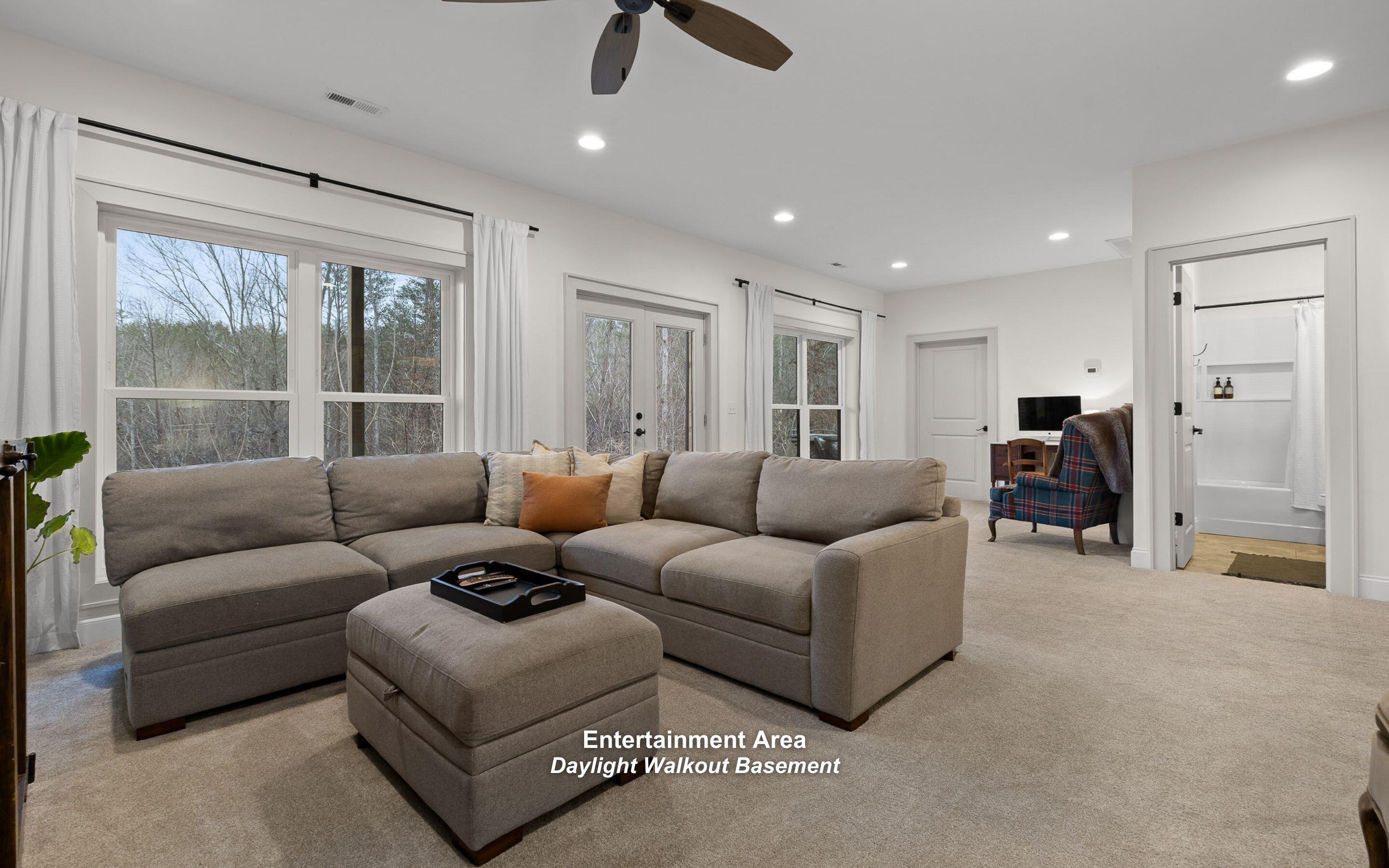 852 Old Grand Center Road Chickamauga, GA 30707 - Photo 36 of 60 Basement Rec Room