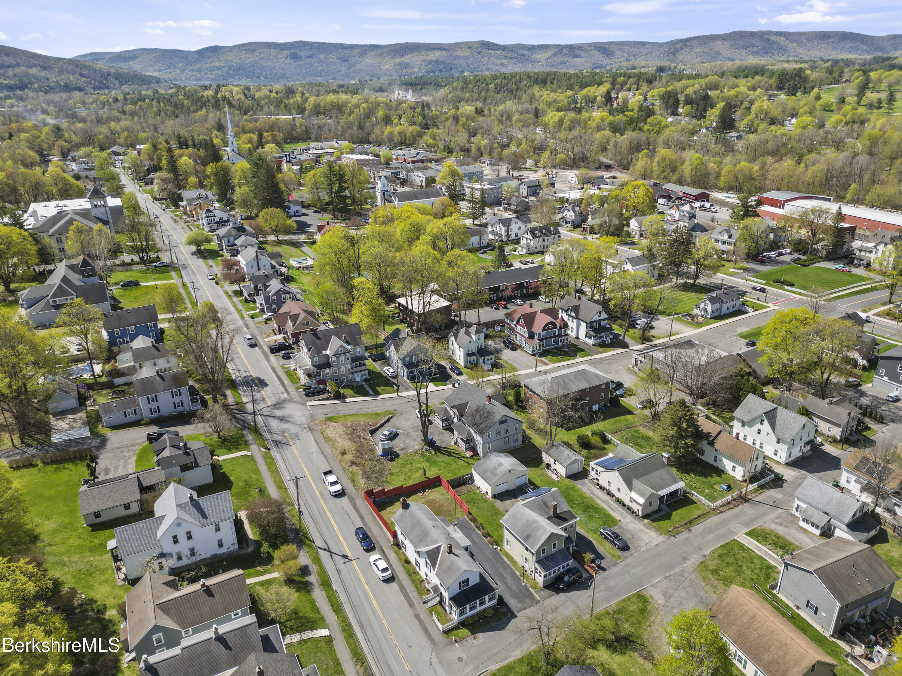 205 High Street Lee, MA 01238 - Photo 45 of 45 925 Aerial View