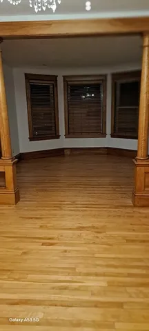 front view of a house with a door