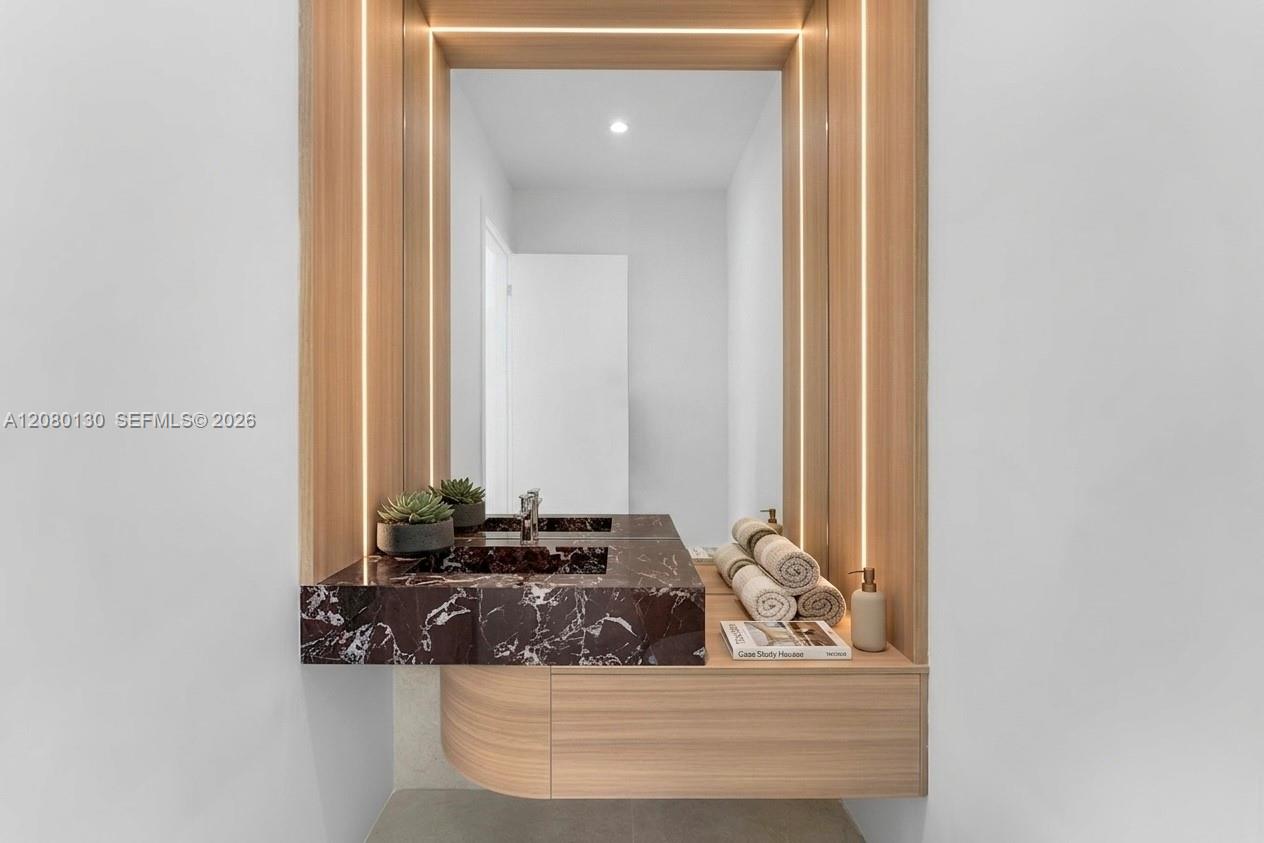 340 Southwest 20th Road Miami, FL 33129 - Photo 23 of 26 Powder Room. Disclaimer