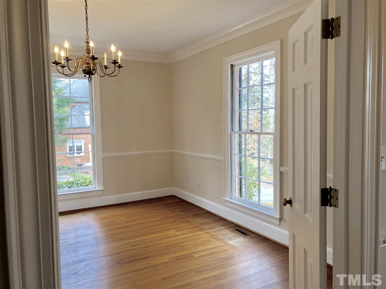 Large rooms throughout, hardwood floors, lots of light.