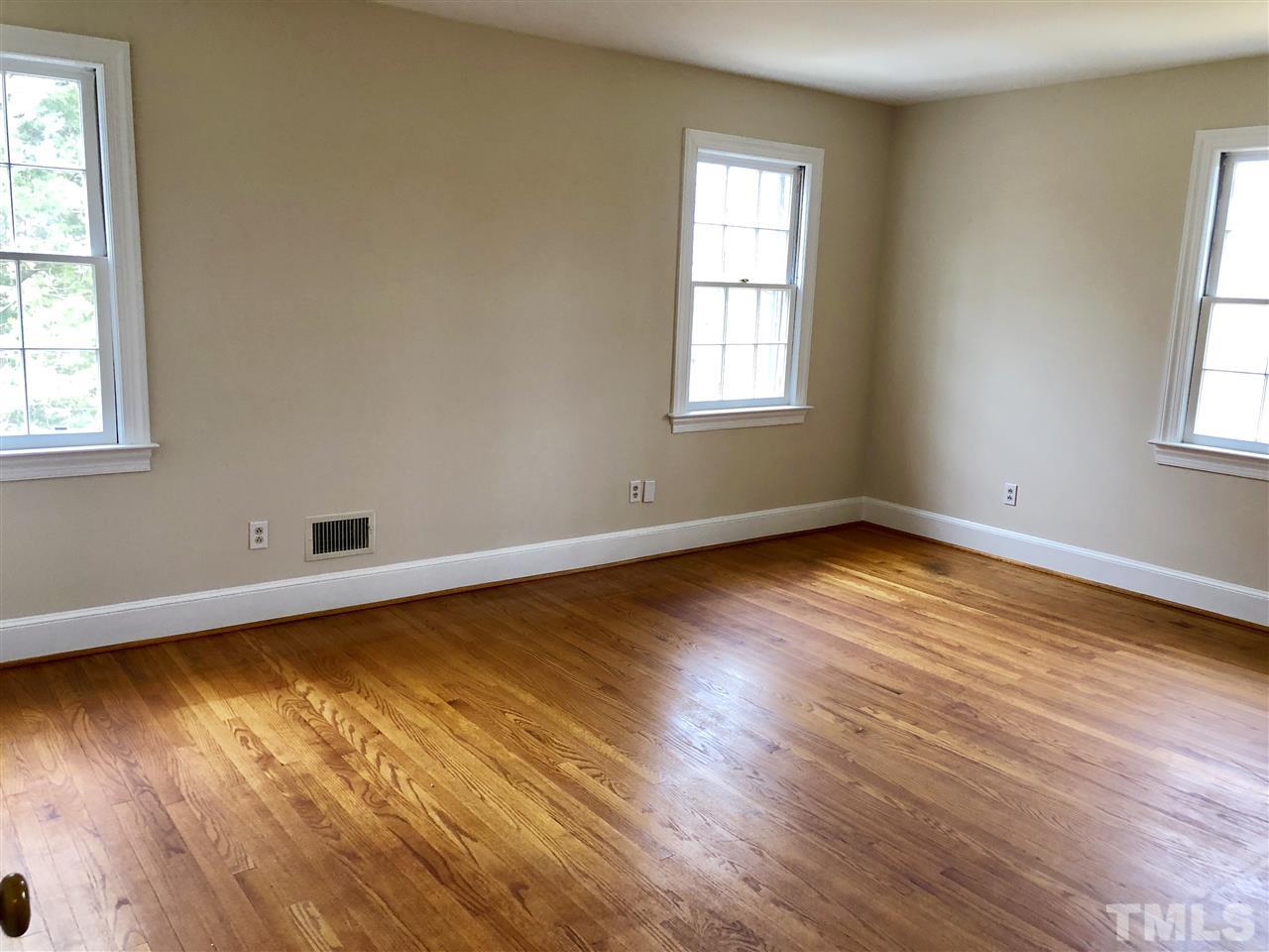 All 4 bedrooms upstairs are large with hardwood floors. Master with 2 closets