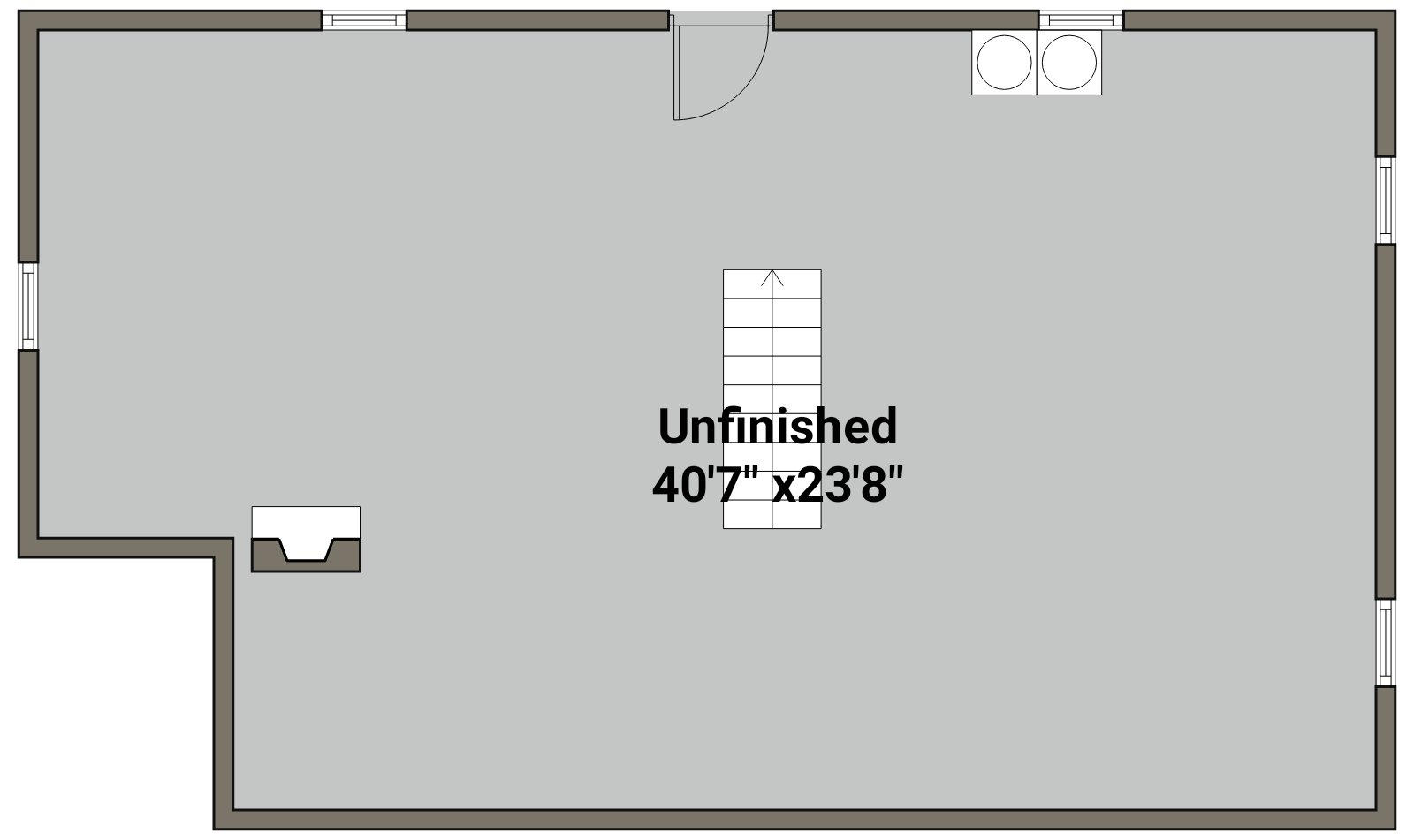 4557 Brookridge Road Roanoke, VA 24014 - Photo 40 of 40 Floorplan Lower Level