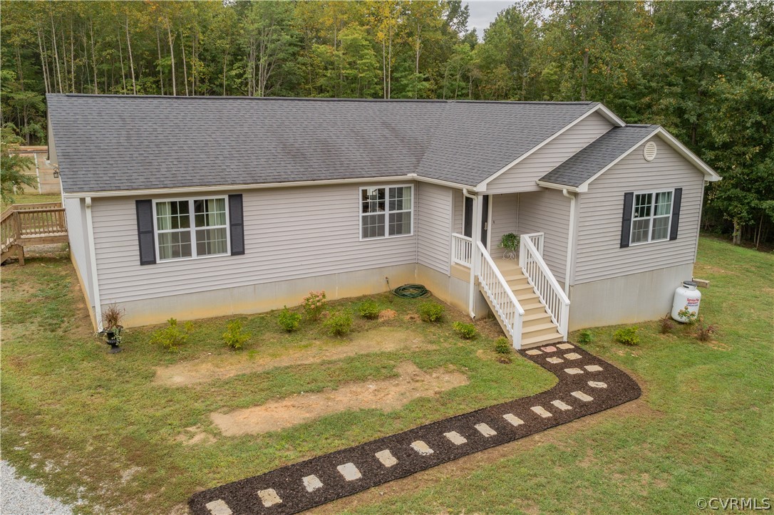 1394 Falls Road Victoria, VA 23974 - Photo 45 of 45 a view of house with backyard