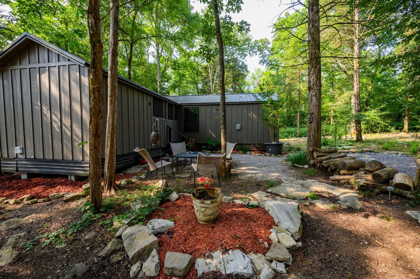 233 Porterfield Road Readyville, TN 37149 - Photo 2 of 32 a view of backyard with patio and outdoor seating