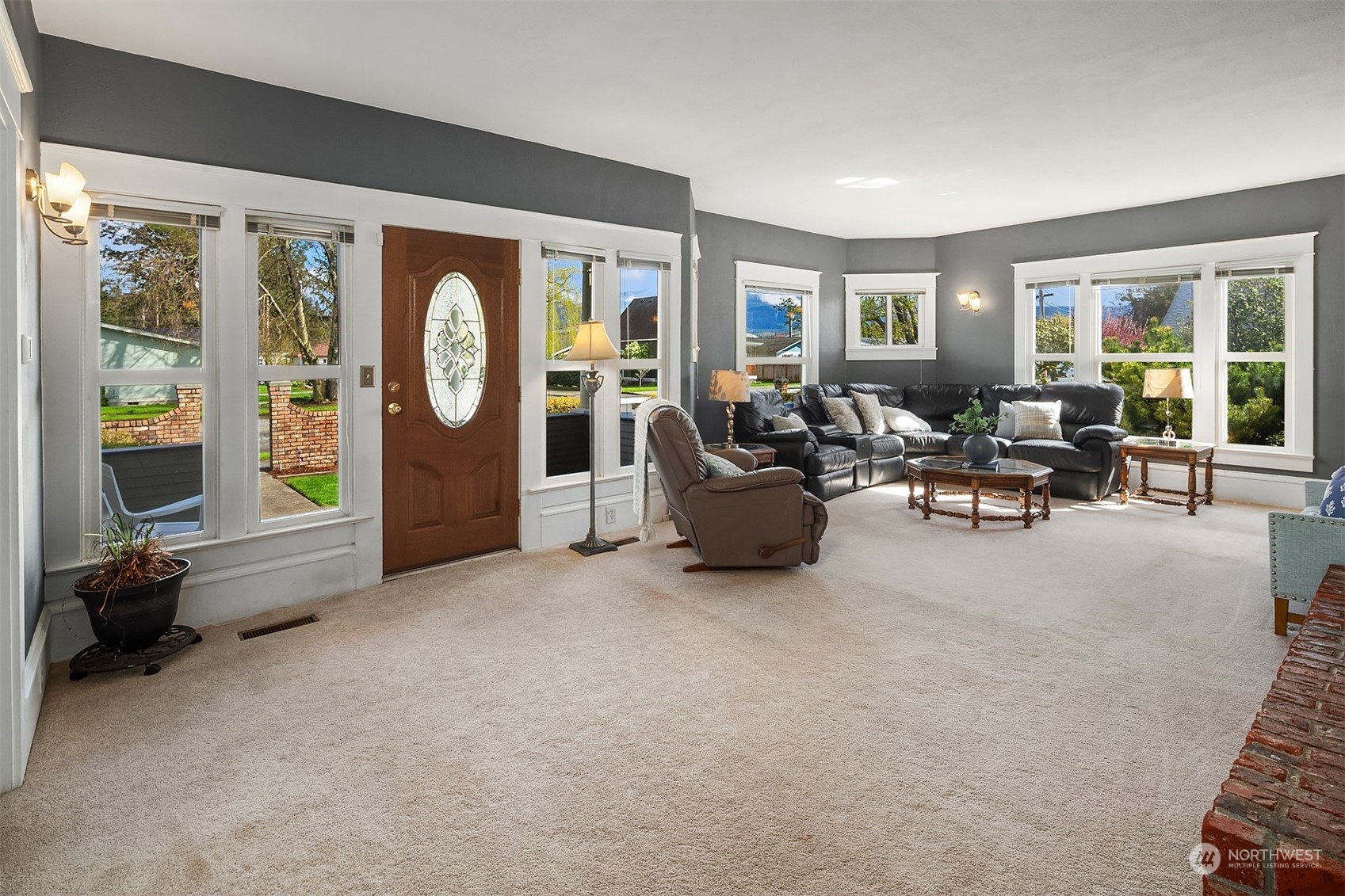 705 3rd Street Sultan, WA 98294 - Photo 4 of 26 a living room with furniture and a large window