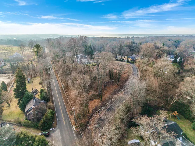 a view of mountains in the background