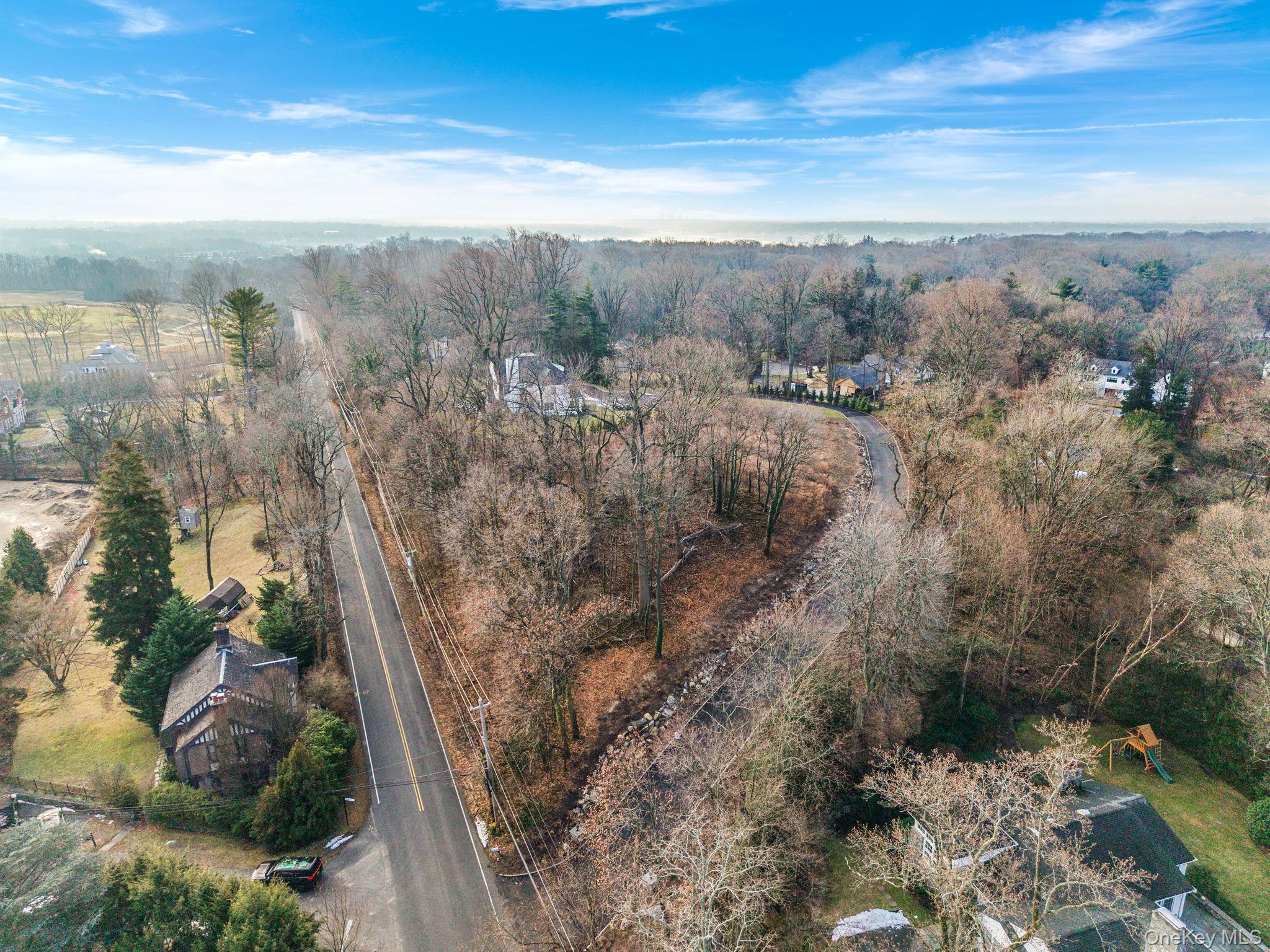 36 Cow Neck Road Sands Point, NY 11050 - Photo 5 of 18 a view of a city with lots of trees