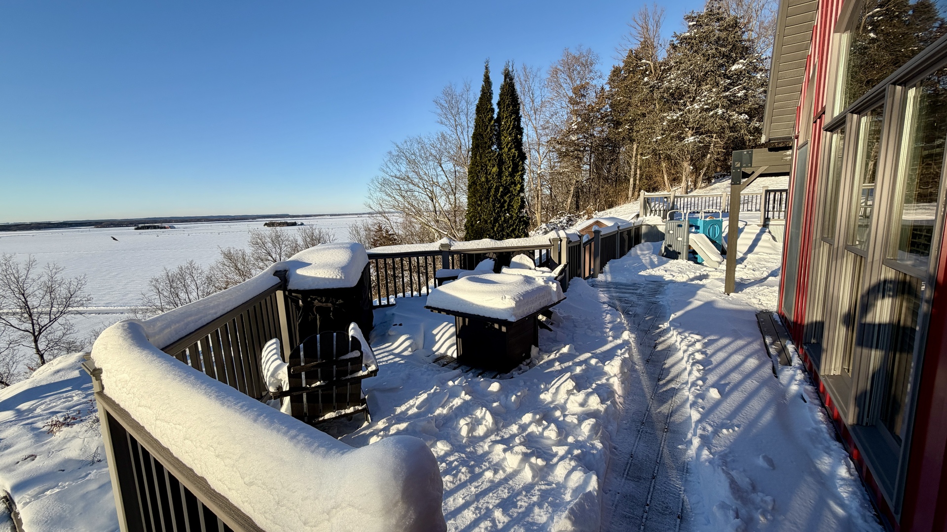 9120 Spring Valley Road Fulton, IL 61252 - Photo 12 of 59 a view of balcony with furniture