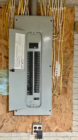 a view of outdoor space and seating