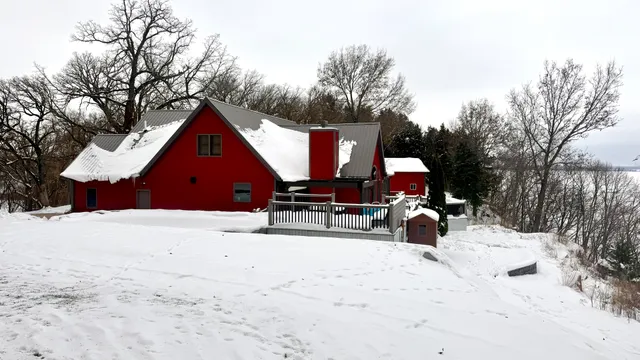 a view of outdoor space with seating