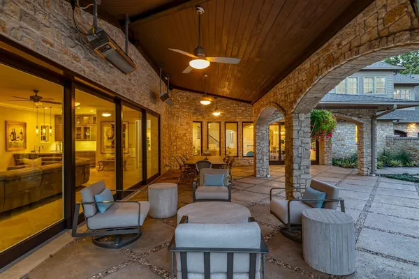 a front view of a house with garage