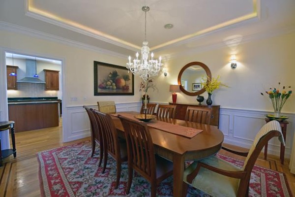 102 Argilla Road Andover, MA 01810 - Photo 7 of 30 a view of a dining room with furniture and chandelier