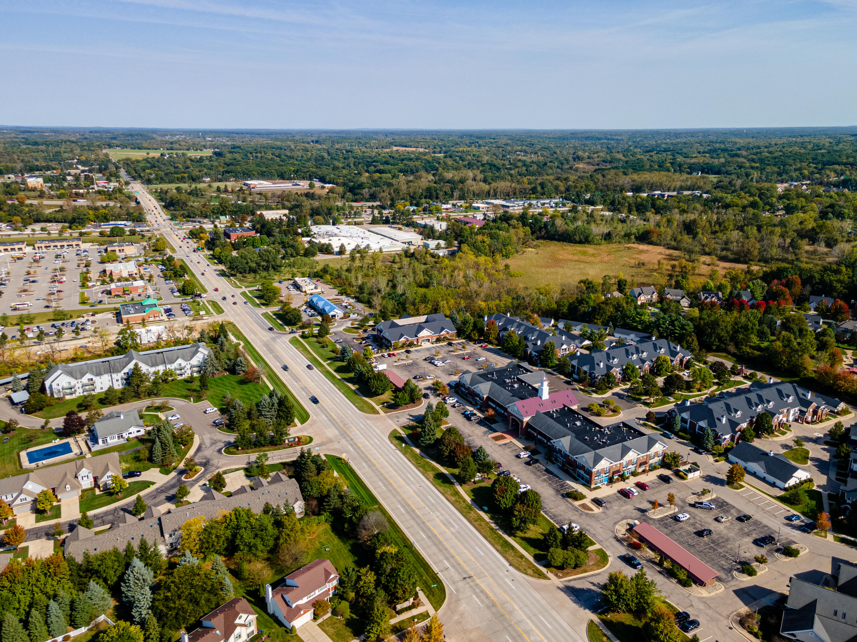 283 South Zeeb Road, Unit 204 Ann Arbor, MI 48103 - Photo 35 of 36 283 S Zeeb Rd #204 Aerials (9 of 16)