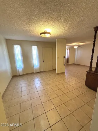 a view of a livingroom with a pathway