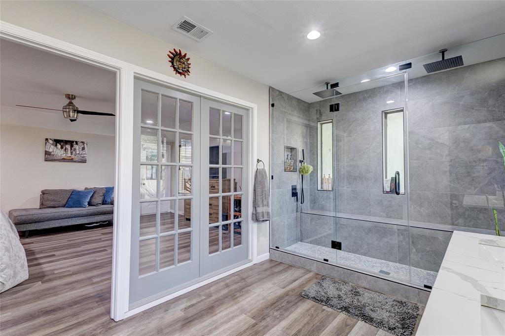 175 East Pleasant Run Road Cedar Hill, TX 75104 - Photo 13 of 39 wooden floor with windows and city view