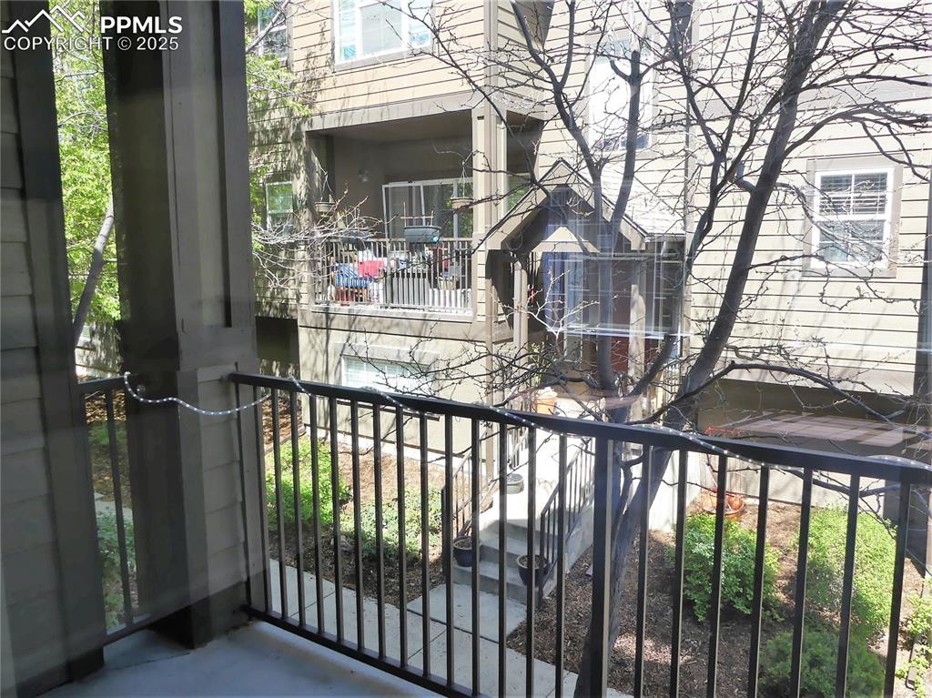 1054 Kara Ridge Point Colorado Springs, CO 80907 - Photo 12 of 33 View of balcony