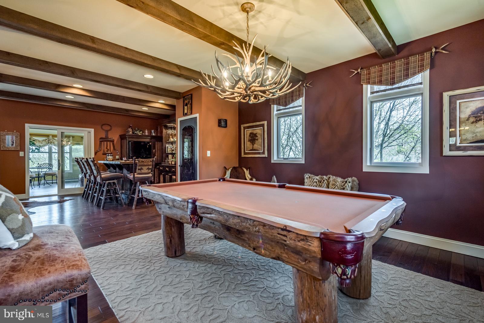 968 Scots Pne Lane Hazleton, PA 18202 - Photo 24 of 95 rec room with custom pool table