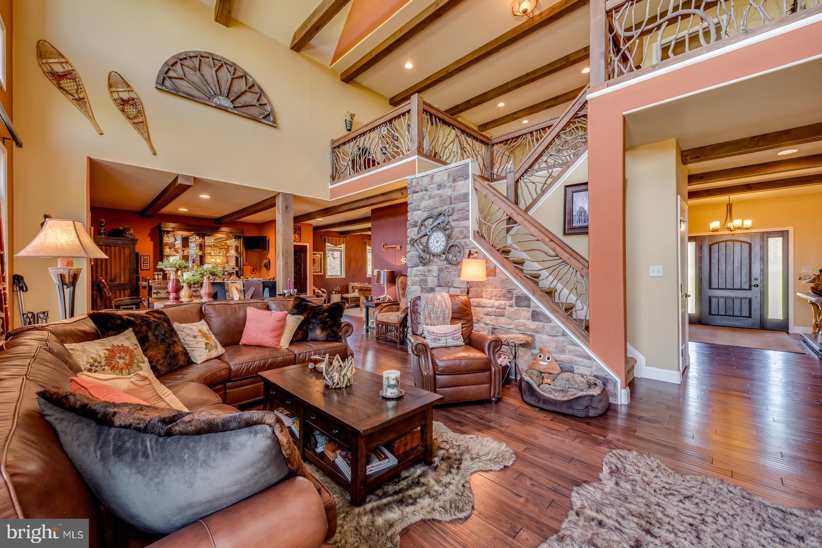 968 Scots Pne Lane Hazleton, PA 18202 - Photo 34 of 95 a living room with furniture and wooden floor