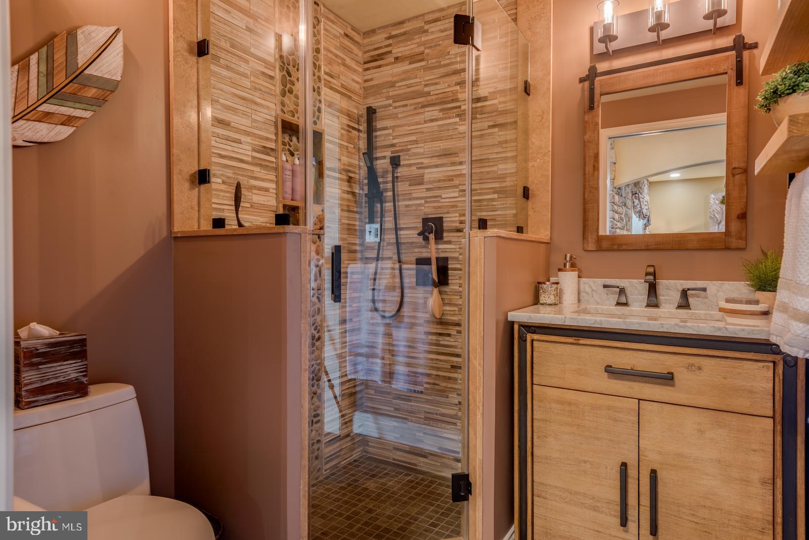 968 Scots Pne Lane Hazleton, PA 18202 - Photo 64 of 95 loser level bathroom with tiled shower