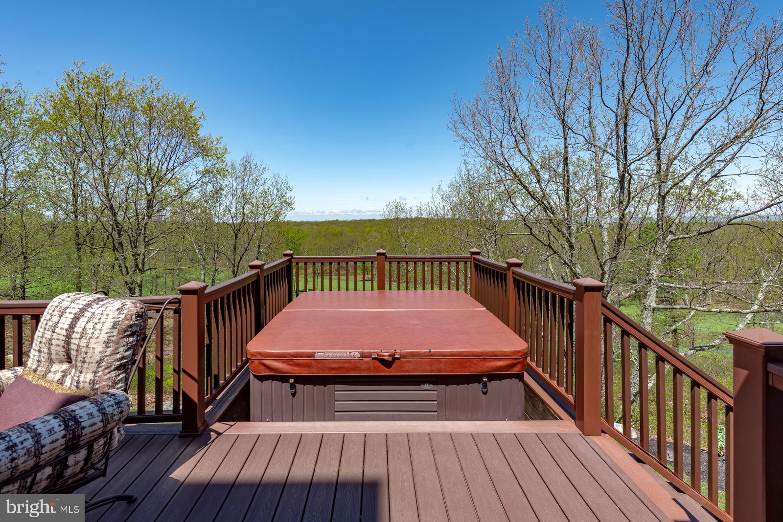 968 Scots Pne Lane Hazleton, PA 18202 - Photo 69 of 95 a view of balcony with wooden floor and outdoor seating