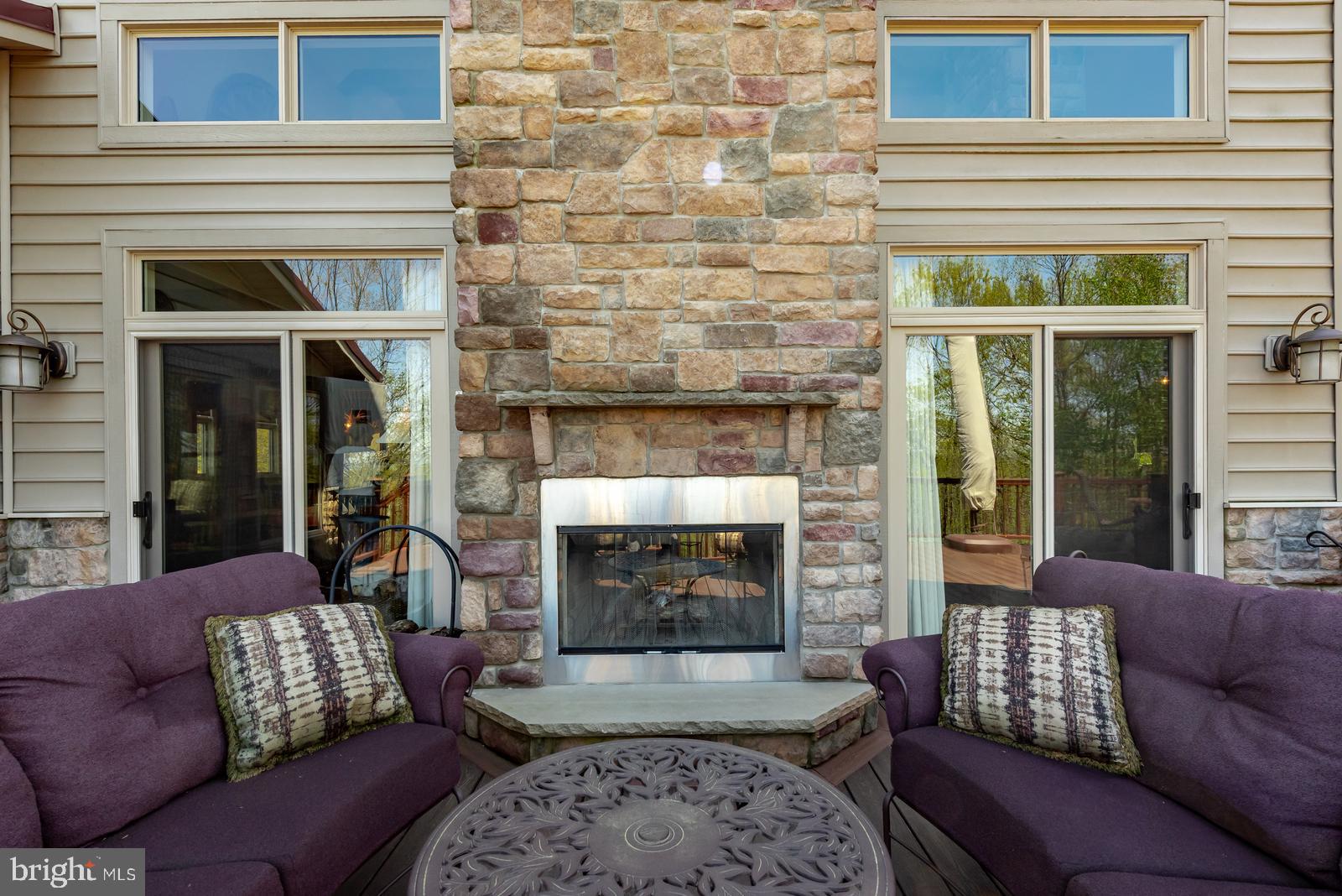 968 Scots Pne Lane Hazleton, PA 18202 - Photo 73 of 95 a living room with furniture and a fireplace