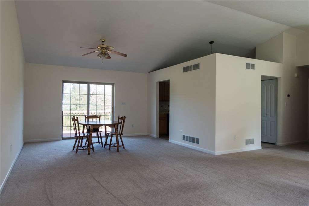 577 Slippery Rock Road Slippery Rock, PA 16057 - Photo 7 of 18 Spacious dining/living room just off of the kitchen