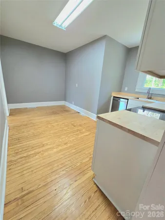 a room with a wooden floor