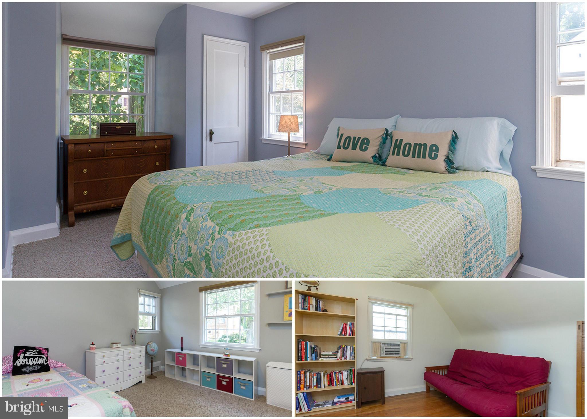 810 Olmstead Road Pikesville, MD 21208 - Photo 6 of 30 a bedroom with a bed and window