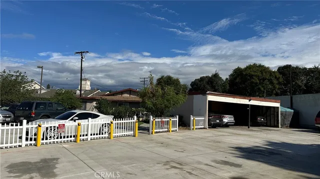 a car parked in front of house