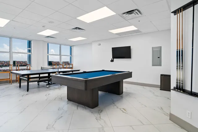 front view of a house with a garden